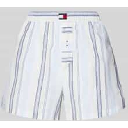 Loose fit pyjama short van puur katoen