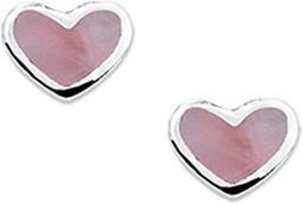 TFT Oorknoppen Hart Zilver Gerhodineerd Glanzend 5.5 mm x 6.8 mm