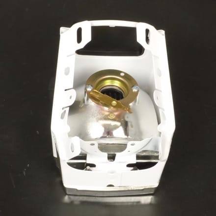 Optique avant RSM pour mobylette MBK 50 51V 1978 à 2002 LUX trapézoïdale blanc Neuf