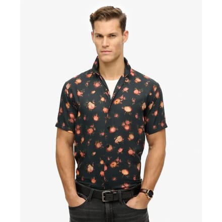 Superdry - Overhemd met korte mouwen en print - Heren - Shirts
