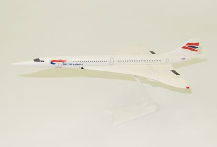 Schaalmodel vliegtuig British Airways Concorde schaal 1:250 lengte 24,84cm