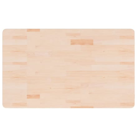 vidaXL - Wastafelblad - 100x60x2,5 - cm - onbehandeld - massief