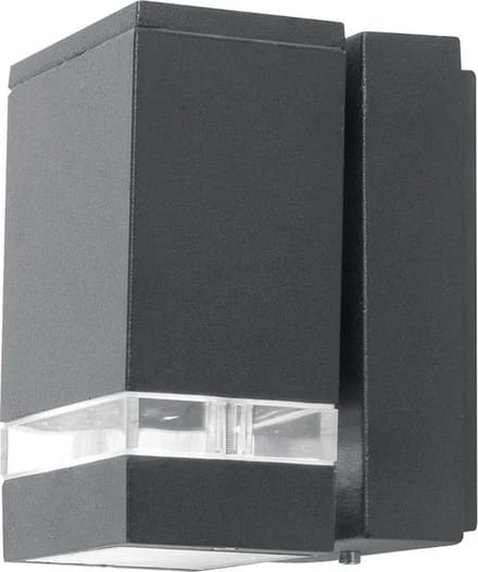 Elstead Lighting LED Wand Buitenlamp Jannik | 3.8W 3000K 120Lm 830 | IP44 | Graphite