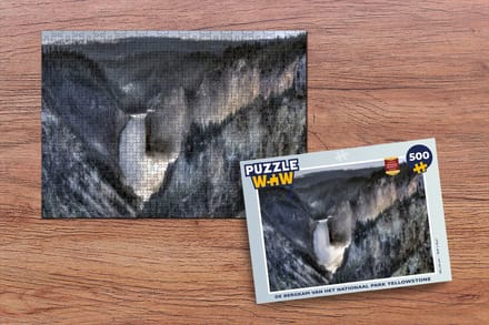 Puzzel De bergkam van het Nationaal park Yellowstone - Legpuzzel - Puzzel 500 stukjes