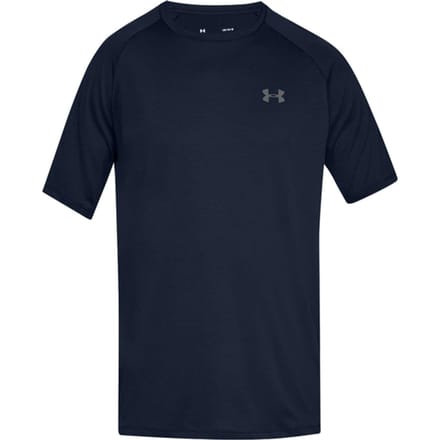 Under Armour UA Tech 2.0 SS Tee-BLU Heren Sportshirt - Academy - Graphite