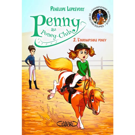 Boek penny op de ongetemde ponyclub Éditions Michel Lafon