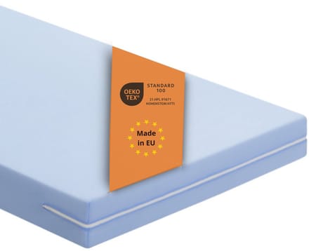 sleepling Comfortschuim matras Basic 20 | 100 x 200 cm | Hardheidsgraad 2 | Made in EU | Wasbaar op 40 graden | Ökotex 100
