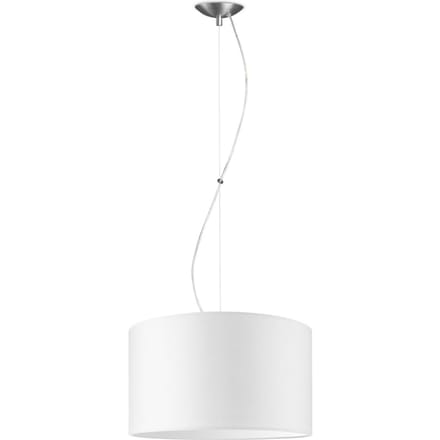 hanglamp basic deluxe bling Ø 40 cm - wit
