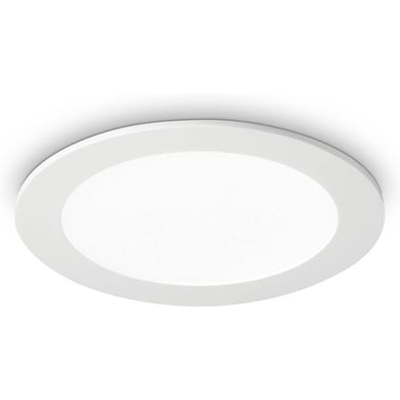 ideal lux LED plafond inbouwlamp Groove Round 3.000K 11,8cm