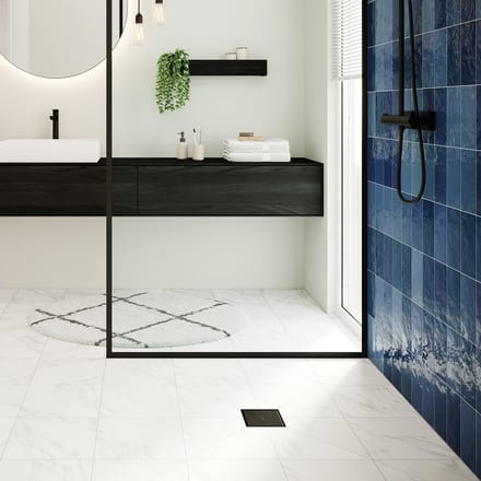 Hansgrohe RainDrain Point - Vloerafvoer, 10x10 cm, mat zwart 56247670