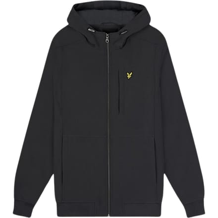 Lyle & Scott-merk gunmetal grijs softshell jack