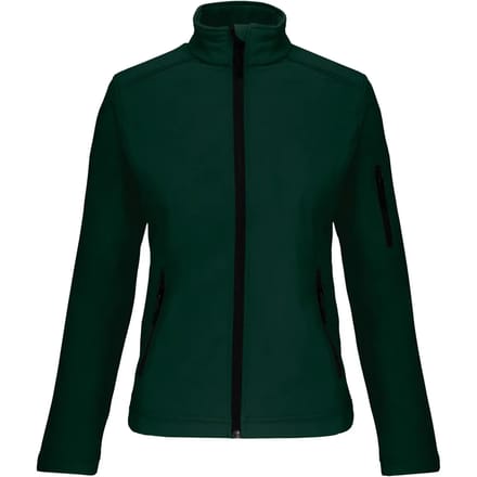 Kariban Dames softshell jas K400 - Bottle Green - XL