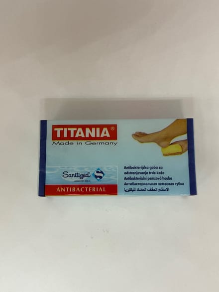 Titania Antibacteriële Puimspons