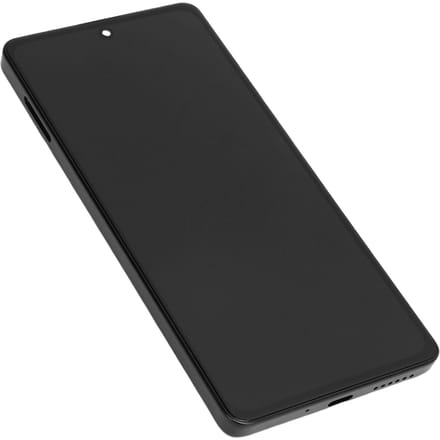 Schermvervanging voor Redmi Note 13 Pro 4G Telefoon 6,67 Inch Display Touch Digitizer Assemblage met Frame en Vingerafdruk gray