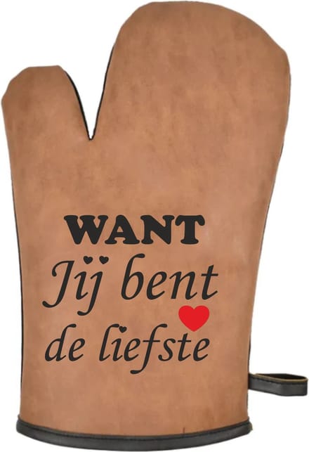 Want Luxe Want jij bent de liefste | Moederdag | Moederdag cadeautje | Leder look