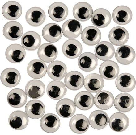 Wiebelogen, niet zelfklevend, d 12 mm, 1000 stuk/ 1 doos