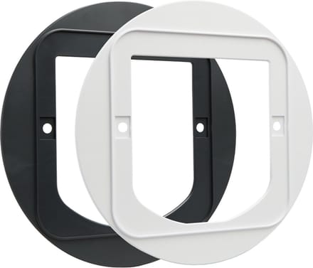 Sureflap Microchip Kattenluik Bevestigingsadapter - Kattendeur - Grijs Wit