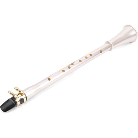 Mini Klarinet Eb ABS Compacte Sax Professioneel Beginner Muziekinstrument Benodigdheden white
