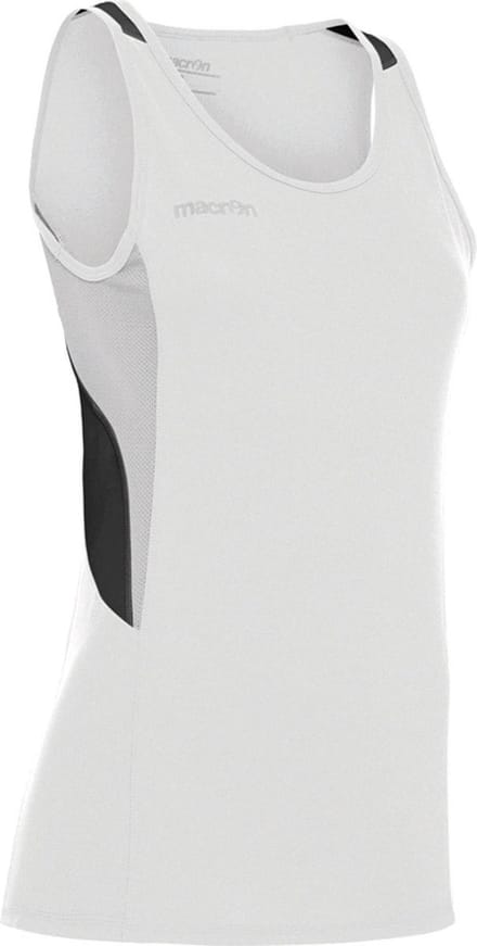 Tank top woman/dames, Macron Debby, Wit/Grijs, maat XS/S