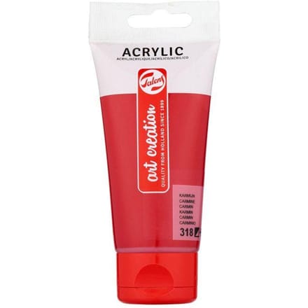 Acrylverf talens art creation 75ml 318 karmijn