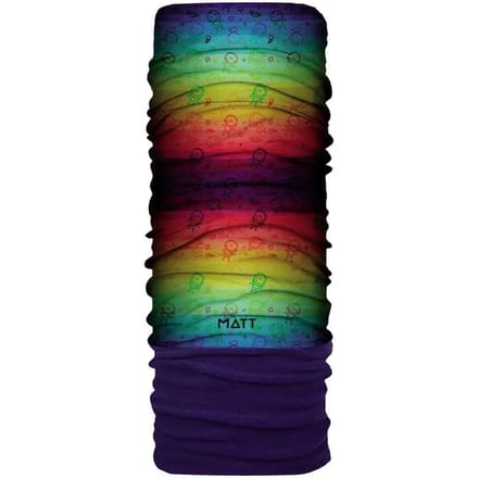Tour de cou in microfibre polartec MATT Rainbow