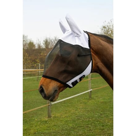 Paardenvliegenmasker met oorbescherming Covalliero SuperFly