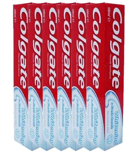 Colgate Whitening Tandpasta - 6 x 100 ml