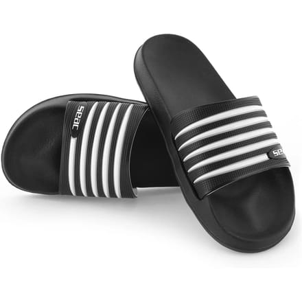 Seacsub Zebra Slippers Zwart EU 43