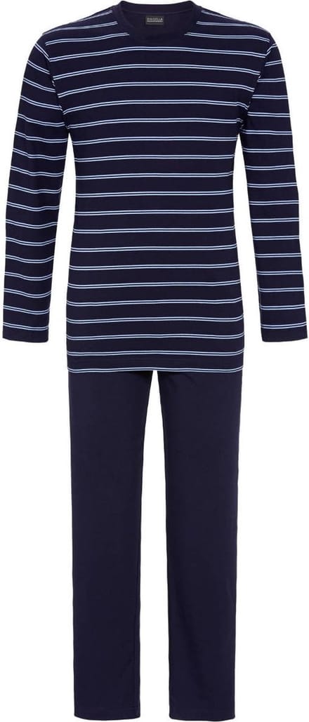 Gestreepte heren pyjama van Ringella - Blauw - Maat - S