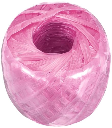 Cosensi- Touw 100m - Polyester/Nylon - DIY - Boek Gebundelde Verpakking - Lichtgewicht - Roze - Koord