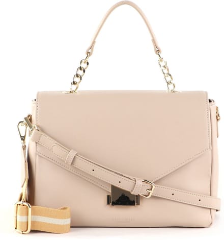 SEIDENFELT MANUFAKTUR Handtas Schoudertas Bjerka Handbag Sand / Gold Beige