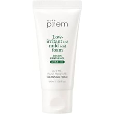 maak p:rem, Safe Me. Relief Moisture Reinigingsschuim, 100ml (3,38 fl oz) white