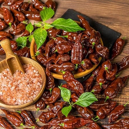 Peper zaden - Naga Morich chocolate