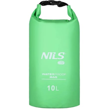 Nils Camp NC1703 Serie - Waterdichte Zak - Groene Kleur - 10L Capaciteit