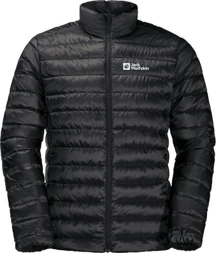 Jack Wolfskin - Heren Jas zomer Pack&Go Down Jacket - Zwart - Maat XL