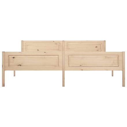 vidaXL - Bedframe - massief - grenenhout - 180x200 - cm