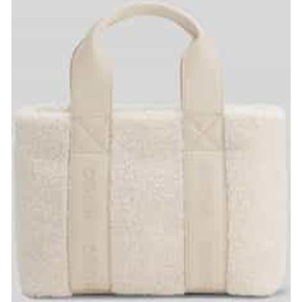 HUGO handtas schoudertas Becky SH Mini Tote Open White crème