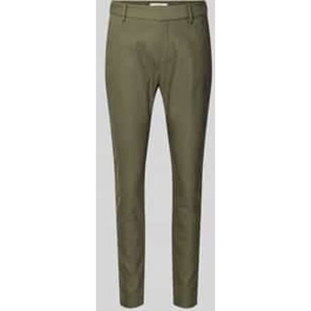Stoffen broek met achterzakken, model 'Abbey'