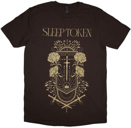 Sleep Token - Damocles Heren T-shirt - 2XL - Bruin