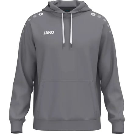 JAKO Sweater met kap One Cotton grijs kindermaten 6701k-825