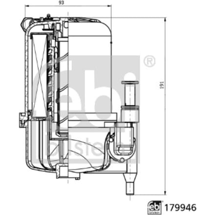 Brandstoffilter FEBI BILSTEIN 179946