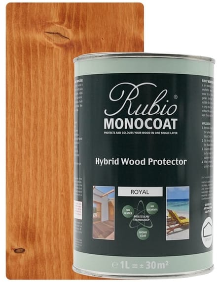 Rubio Monocoat Hybrid Wood Protector Royal 1L 124044