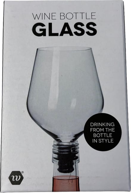 Wijnglas opzetglas