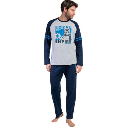 Setjes Admas Pyjama broek top lange mouwen Sport Star Wars