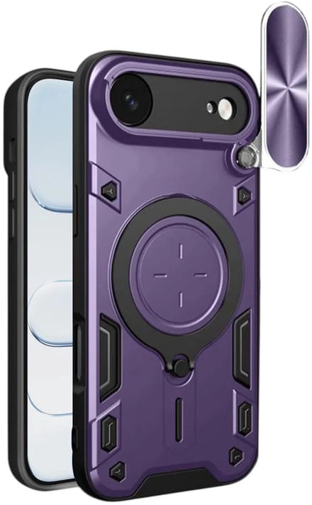 Hoesje geschikt voor Apple iPhone Air - Techsuit CamGuard Pro Back Cover - Paars