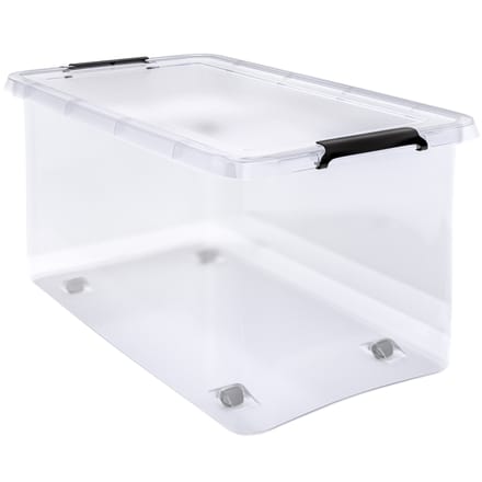 Opbergbox Deksel Transparant 60x40x35cm 60L