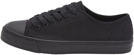 Next - Dames - Canvas baseball-sneakers - Zwart