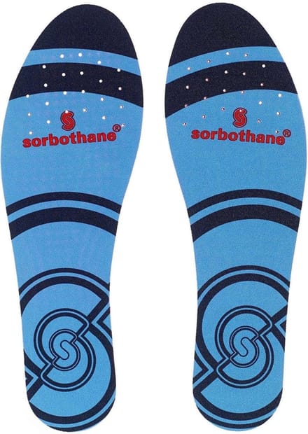 Sorbothane® Full Strike schokabsorberende inlegzolen : Maat 41
