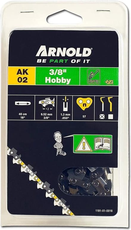Arnold Zaagketting 1,3 mm 3/8 Hobby 57 schakels