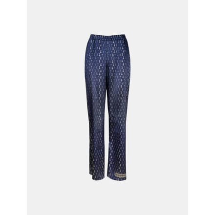 Mucho Gusto Zijden broek firenze key print